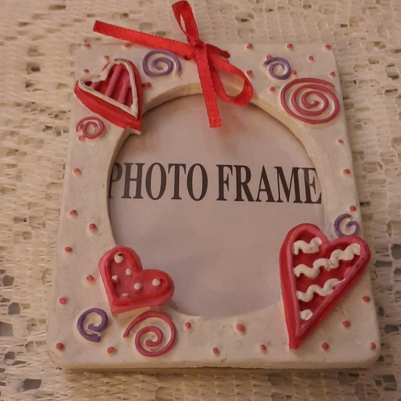 Hearts and Swirls Picture Frame - Picture 2 of 3